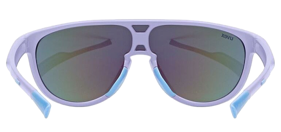 Очки детские Uvex 515 Lavender Matt/Mirror Blue - Фото 4 большая