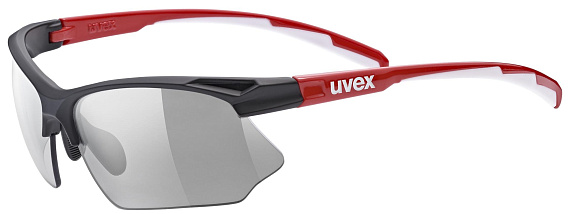 Очки Uvex Sportstyle 802 V Черный/Красный - Фото 1 большая