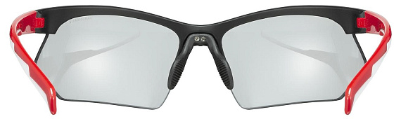 Очки Uvex Sportstyle 802 V Черный/Красный - Фото 4 большая
