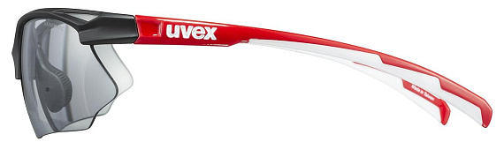 Очки Uvex Sportstyle 802 V Черный/Красный - Фото 5 большая