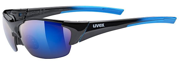 Очки Uvex Blaze III Черный/Синий - Фото 1 большая