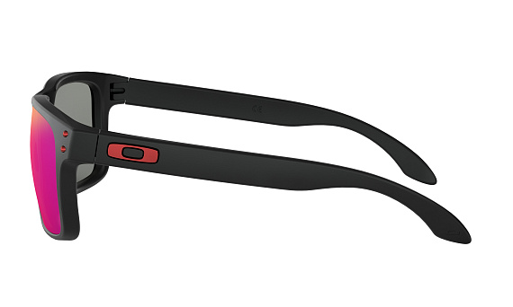 Очки Oakley Holbrook Matte Black/Positive Red Iridium - Фото 4 большая
