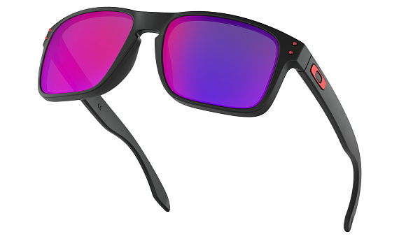 Очки Oakley Holbrook Matte Black/Positive Red Iridium - Фото 5 большая