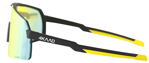 Очки 4KAAD Beat Race Black/Yellow - Фото 3 большая