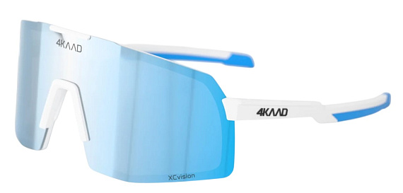 Очки 4KAAD Beat Race White/Blue - Фото 1 большая