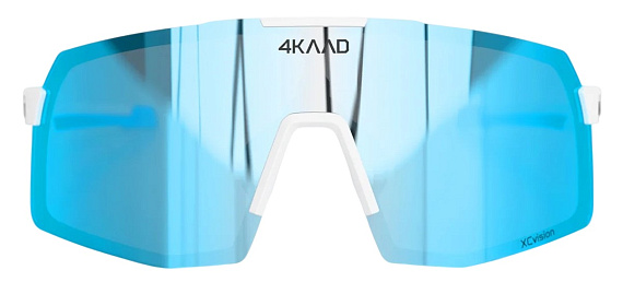 Очки 4KAAD Beat Race White/Blue - Фото 3 большая