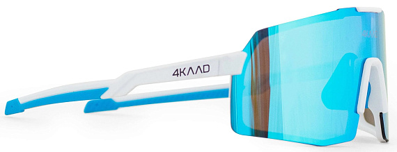 Очки 4KAAD Beat Race White/Blue - Фото 5 большая