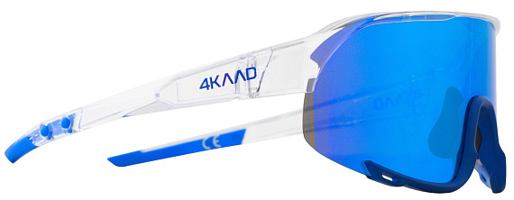 Очки 4KAAD Pulse Race Transparent/Blue - Фото 1 большая