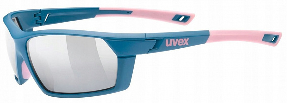 Очки Uvex 225 Голубой/Розовый Матовый - Фото 1 большая