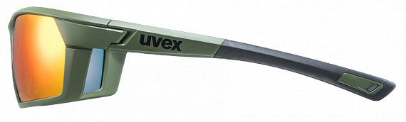 Очки Uvex 225 Оливково-Зеленый Матовый - Фото 3 большая