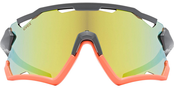 Очки Uvex 228 Серый/Оранжевый Матовый - Фото 2 большая