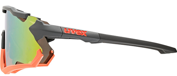Очки Uvex 228 Серый/Оранжевый Матовый - Фото 3 большая