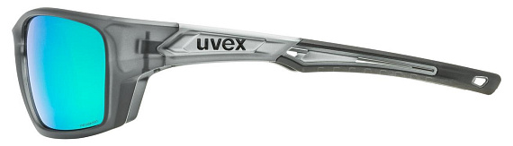 Очки Uvex 232 P Серый/Зеленый - Фото 5 большая
