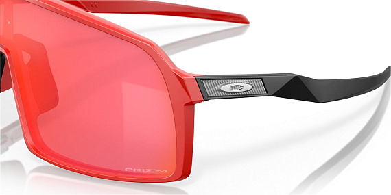 Очки Oakley Sutro Matte Black Redline/Prizm Trail Torch - Фото 7 большая