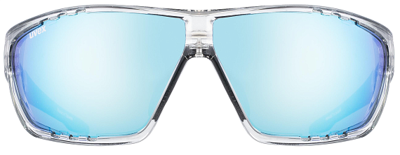 Очки Uvex Sportstyle 706 Прозрачный/Зеркально Синий - Фото 2 большая