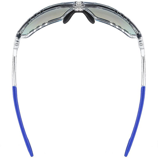 Очки Uvex Sportstyle 706 Прозрачный/Зеркально Синий - Фото 4 большая