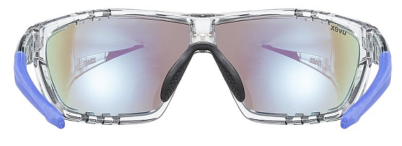 Очки Uvex Sportstyle 706 Прозрачный/Зеркально Синий - Фото 5 большая