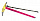 Ледоруб Grivel G Zero с темляком Pink - Фото 1 малая
