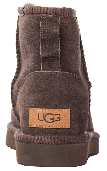 Сапоги женские UGG Classic Mini II Chocolate - Фото 4 большая