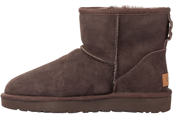 Сапоги женские UGG Classic Mini II Chocolate - Фото 6 большая
