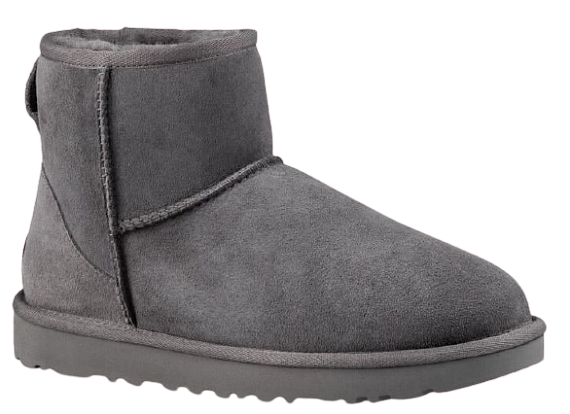 Сапоги женские UGG Classic Mini II Grey - Фото 3 большая