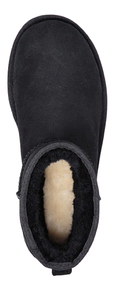 Сапоги женские UGG Classic Mini II Black - Фото 4 большая