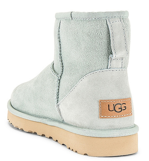 Сапоги женские UGG Classic Mini II Sky Grey - Фото 2 большая