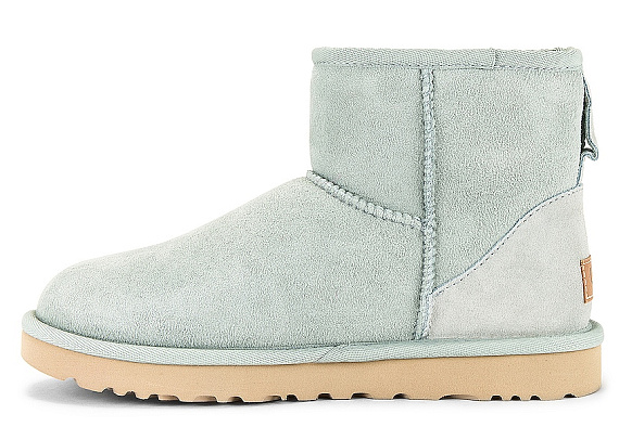 Сапоги женские UGG Classic Mini II Sky Grey - Фото 3 большая