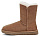 Ботинки женские UGG Bailey Zip Short Chestnut - Фото 4 малая