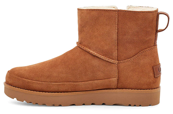 Сапоги женские UGG Classic Zip Mini Chestnut - Фото 5 большая