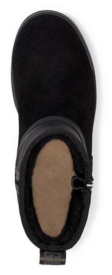 Ботинки женские UGG Classic Tech Mini Black - Фото 3 большая