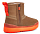 Ботинки женские UGG Classic Tech Mini Chestnut - Фото 6 малая
