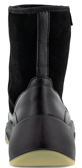 Сапоги женские Ecco Chunky Sneaker Black - Фото 6 большая