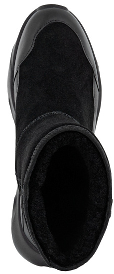 Сапоги женские Ecco Chunky Sneaker Black - Фото 8 большая