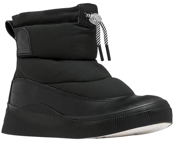 Сапоги женские Sorel Out N About IV Puffy Wp Black/ Chalk - Фото 5 большая