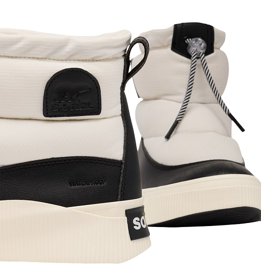 Сапоги женские Sorel Out N About IV Puffy Wp Sea Salt/ Black - Фото 9 большая