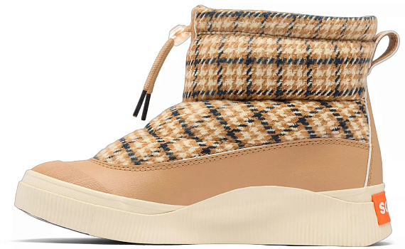 Сапоги женские Sorel Out N About IV Puffy Wp Tawny Buff/ Night Shadow - Фото 4 большая