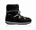 Ботинки женские Moon Boot W.E. Low Suede Wp Black - Фото 1 малая