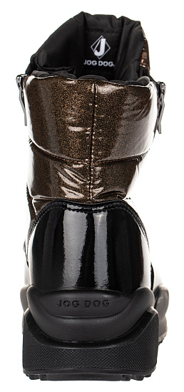 Сапоги женские Jog Dog Bomber DR Zaffiro Ghost Black/Bronze - Фото 3 большая