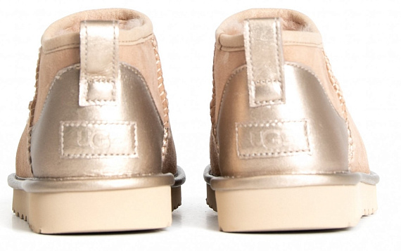 Сапоги UGG Classic Ultra Mini Shine жен. - Фото 5 большая