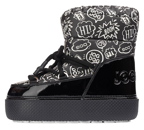 Сапоги женские Jog Dog Lunar Lumi Zaffiro Moon/Black Balloon - Фото 6 большая