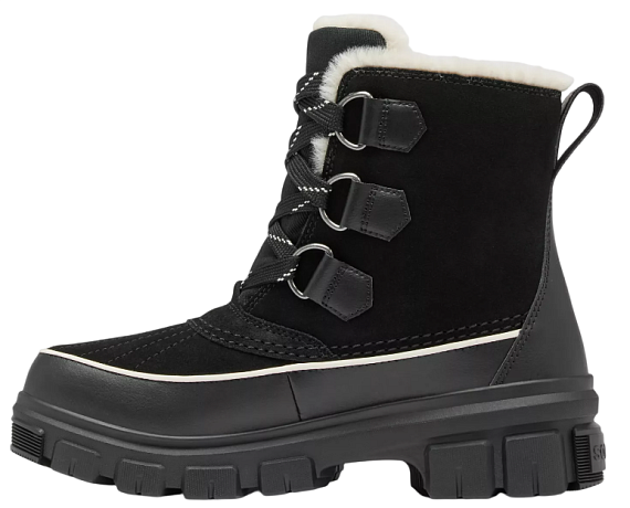 Cапоги женские Sorel Torino V Wp Black/Fawn - Фото 4 большая