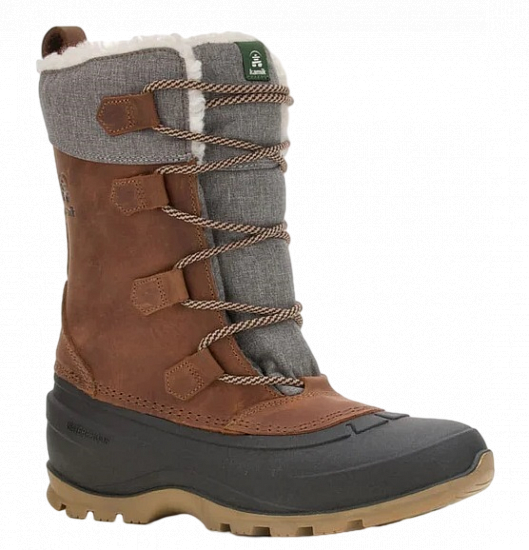 Сапоги женские Kamik Snowgem Коричневый - Фото 1 большая