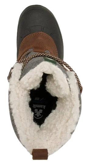 Сапоги женские Kamik Snowgem Коричневый - Фото 3 большая