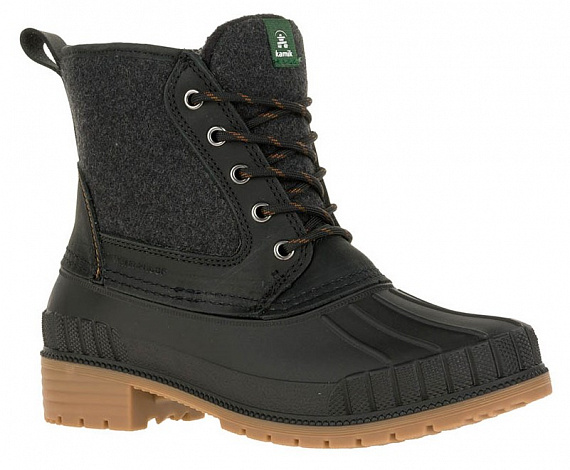 Сапоги женские Kamik Sienna Mid Black - Фото 1 большая