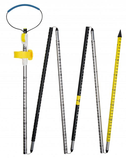 Лавинный щуп Pieps Probe Alu 260 Sport Black/Silver/Yellow - Фото 1 большая