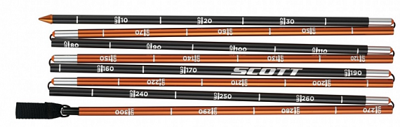 Лавинный щуп Scott Speed 300 Black/Orange - Фото 1 большая