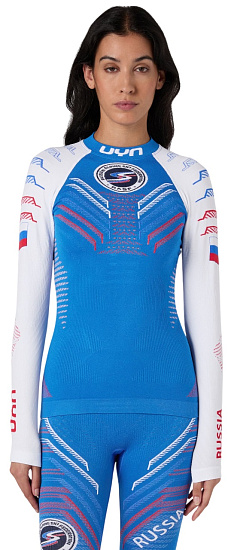 Футболка UYN Natyon 30 Uw Lg Sl Turtle Neck Russia - Фото 3 большая