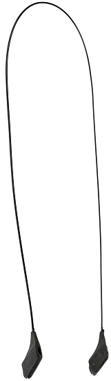 Шнурок для очков Oakley Accessory Leash Kit Small Black - Фото 2 большая