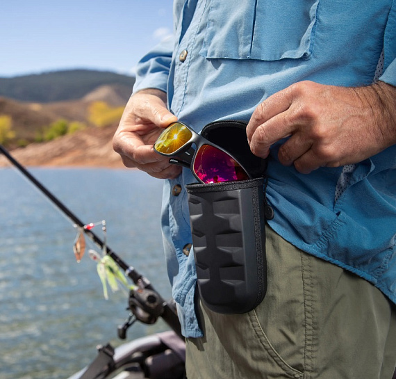 Чехол для очков Nite Ize Clip Case Hardshell XL Black - Фото 3 большая